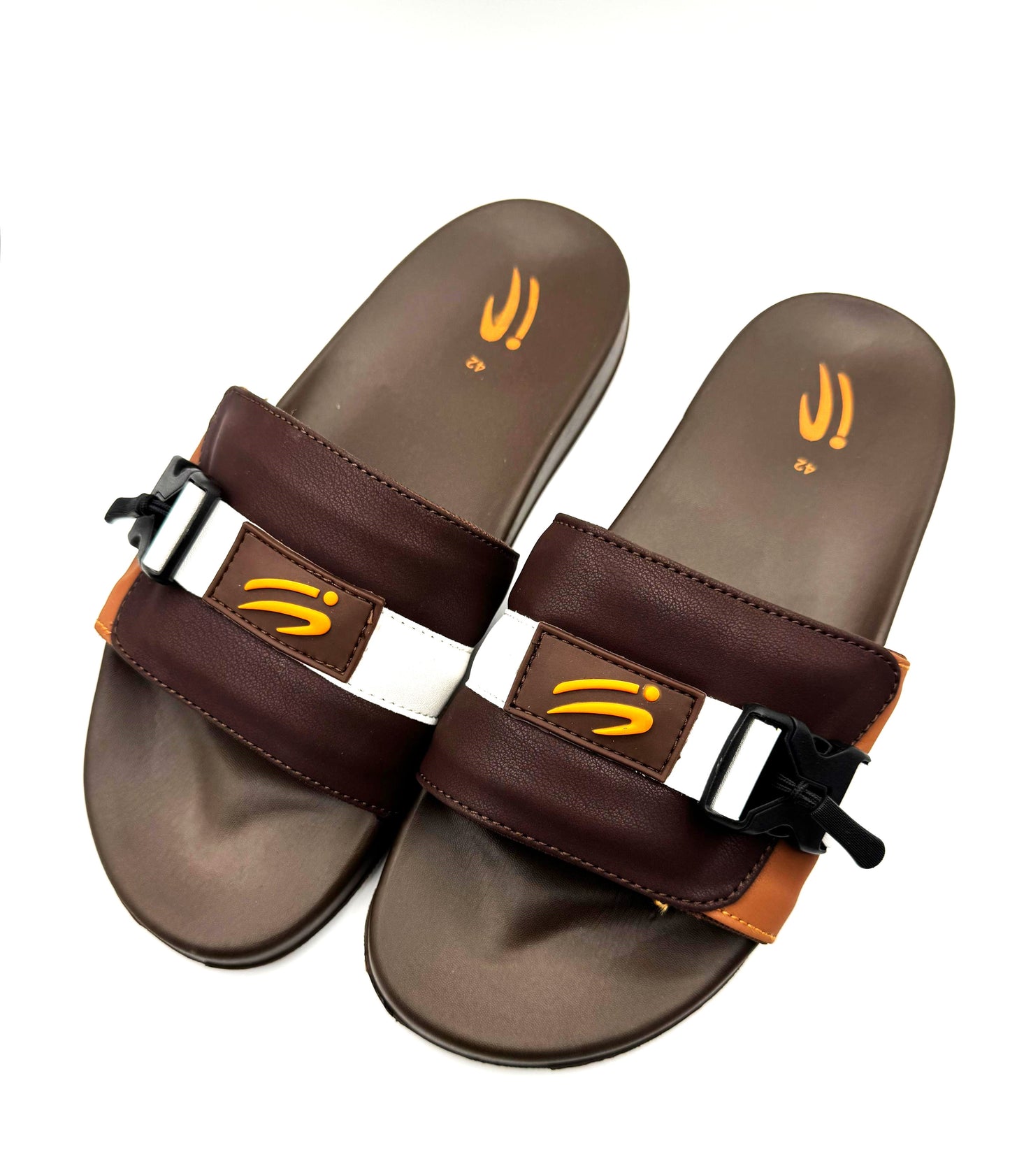 Leap Brown Slipper – Soft Foam, Non-Slip, Premium Flat Sole Comfort Wear
