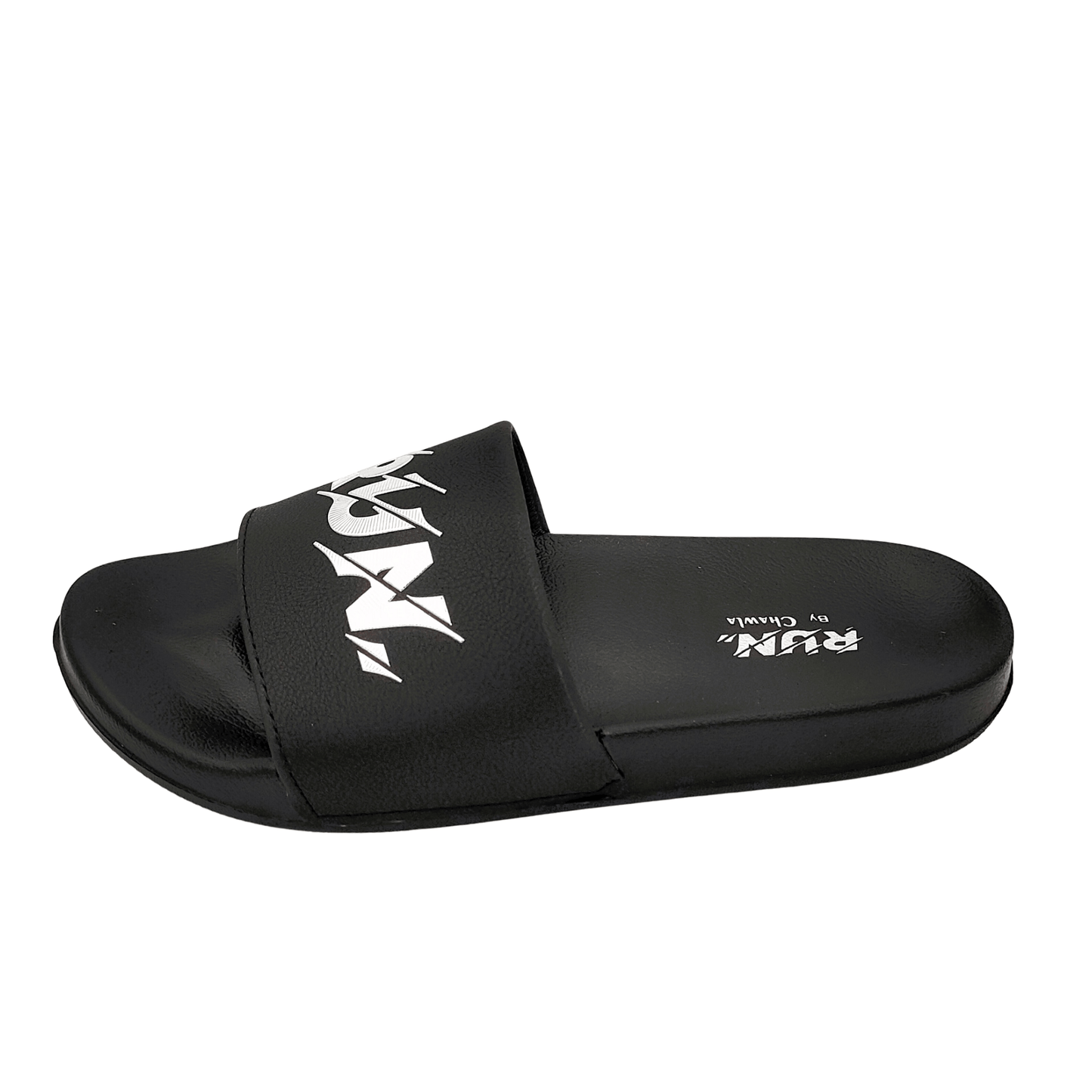 RUNX Street Edition Men’s Slides – Lightweight Sporty Comfort Slippers with Bold Graphic Strap - www.indoorsteps.com