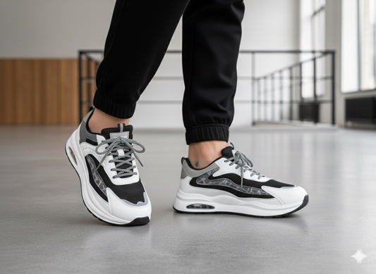 Men’s Medicated Fashion Sneakers | Soft Flexible Sole, Washable Stylish Joggers for Daily Comfort