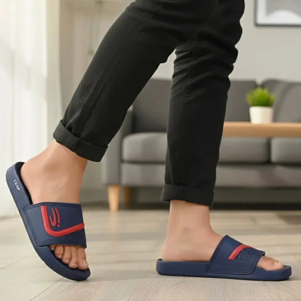 Leap Branded Anti-Slip Technology (Non-Slip Sole) Medicated & Extra Comfortable - InDoor Steps Official