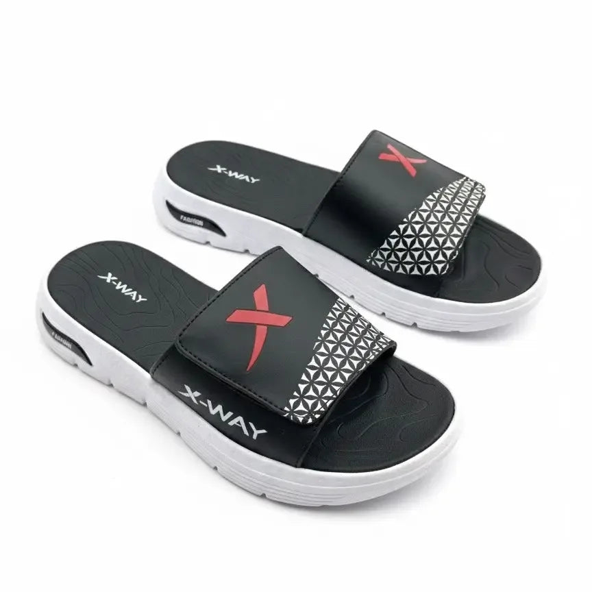 FULL White Outstanding Look Prestige Comfort Slides | Medicated - InDoor Steps Official