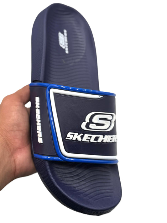 Men’s Blue Medicated Slippers – Ultra Soft & Water-Resistant | Daily Comfort Wear