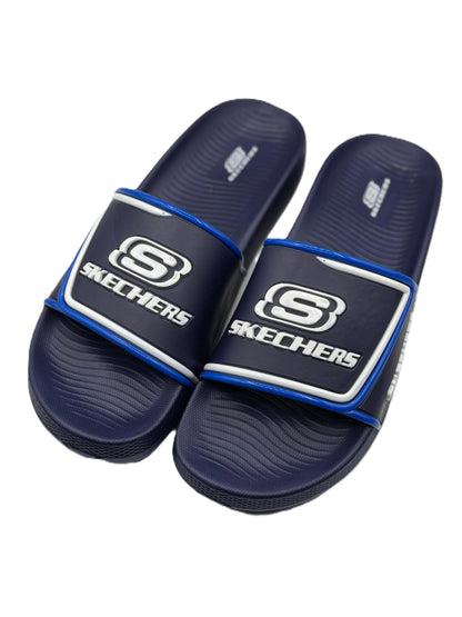 Men’s Blue Medicated Slippers – Ultra Soft & Water-Resistant | Daily Comfort Wear