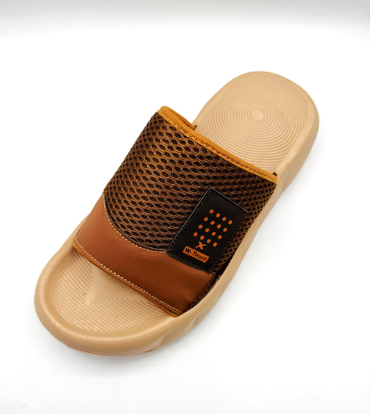 Full Medicated Comfort Slipper – Soft Foam, Mesh Upper, Stylish Design (Imported Quality)
