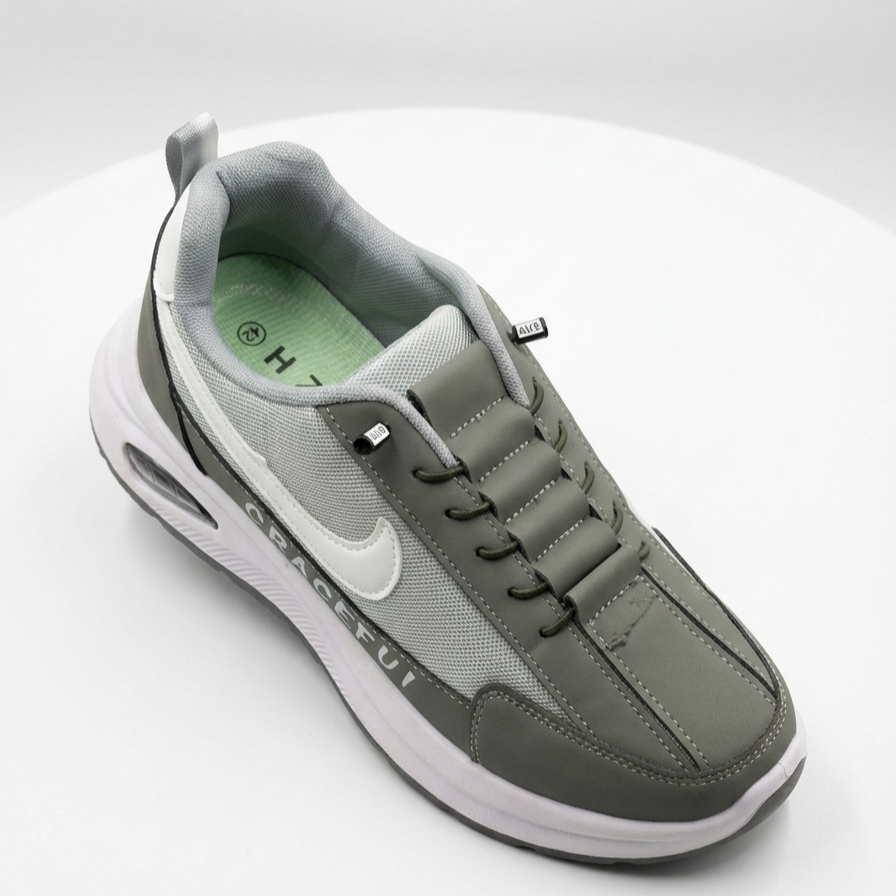 Graceful Imported Air-Cushion Joggers | Lightweight Men's Sports & Casual Shoes