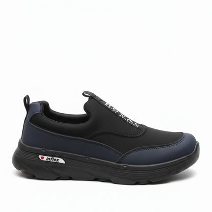 Premium Black Slip-On Sneakers | Non-Slip Tyre Sole | Lightweight & Waterproof