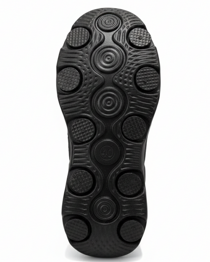 Premium Blue Slip-On Sneakers | Non-Slip Tyre Sole | Lightweight & Waterproof