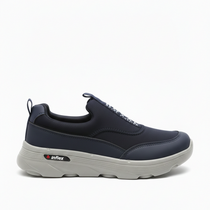 Premium Blue Slip-On Sneakers | Non-Slip Tyre Sole | Lightweight & Waterproof