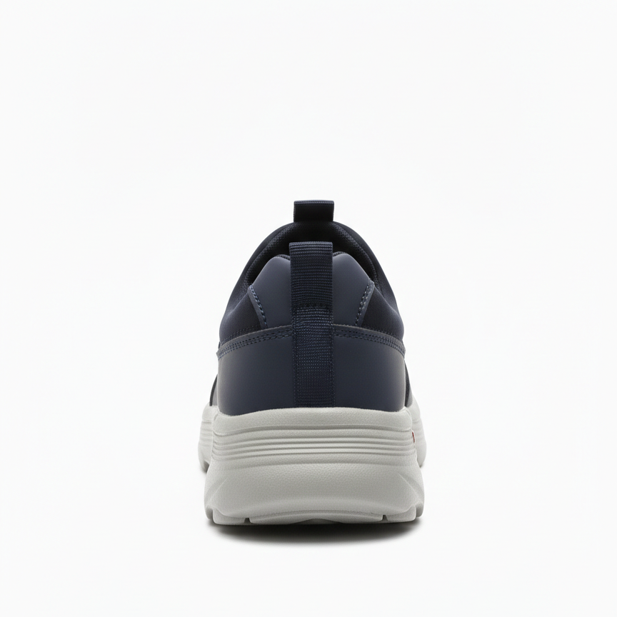 Premium Blue Slip-On Sneakers | Non-Slip Tyre Sole | Lightweight & Waterproof