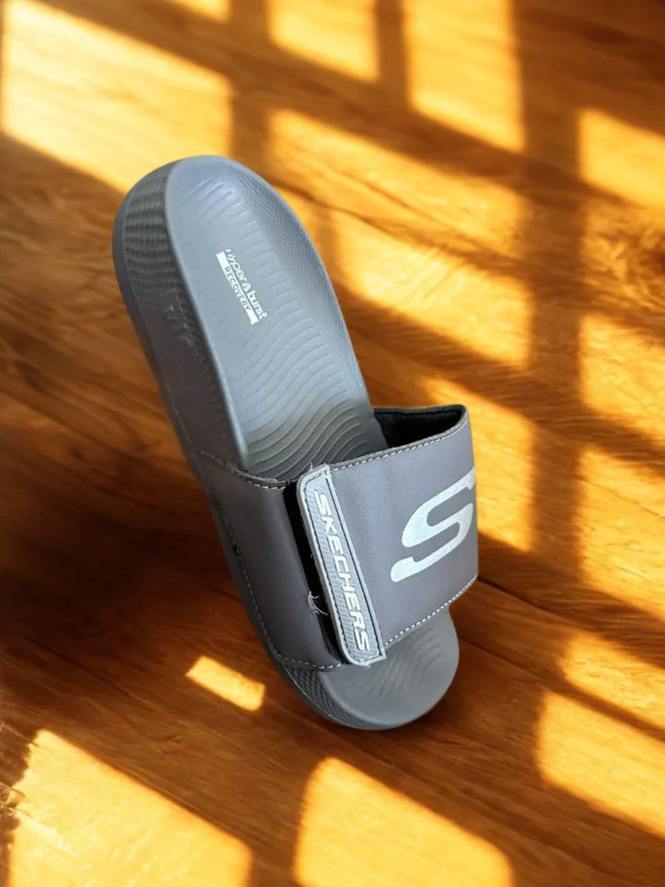 Skechers Hyper Burst Elite: Ultra-Lightweight Medicated Sliders with Anti-Slip Grip