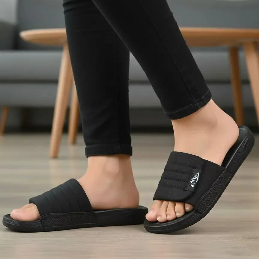 Premium Adjustable Comfort Slides – Luxury Daily Wear Slippers - InDoor Steps Official